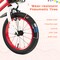 Kids Balance Bike with Adjustable Handbrake and Saddle Height Carbon Steel Frame
